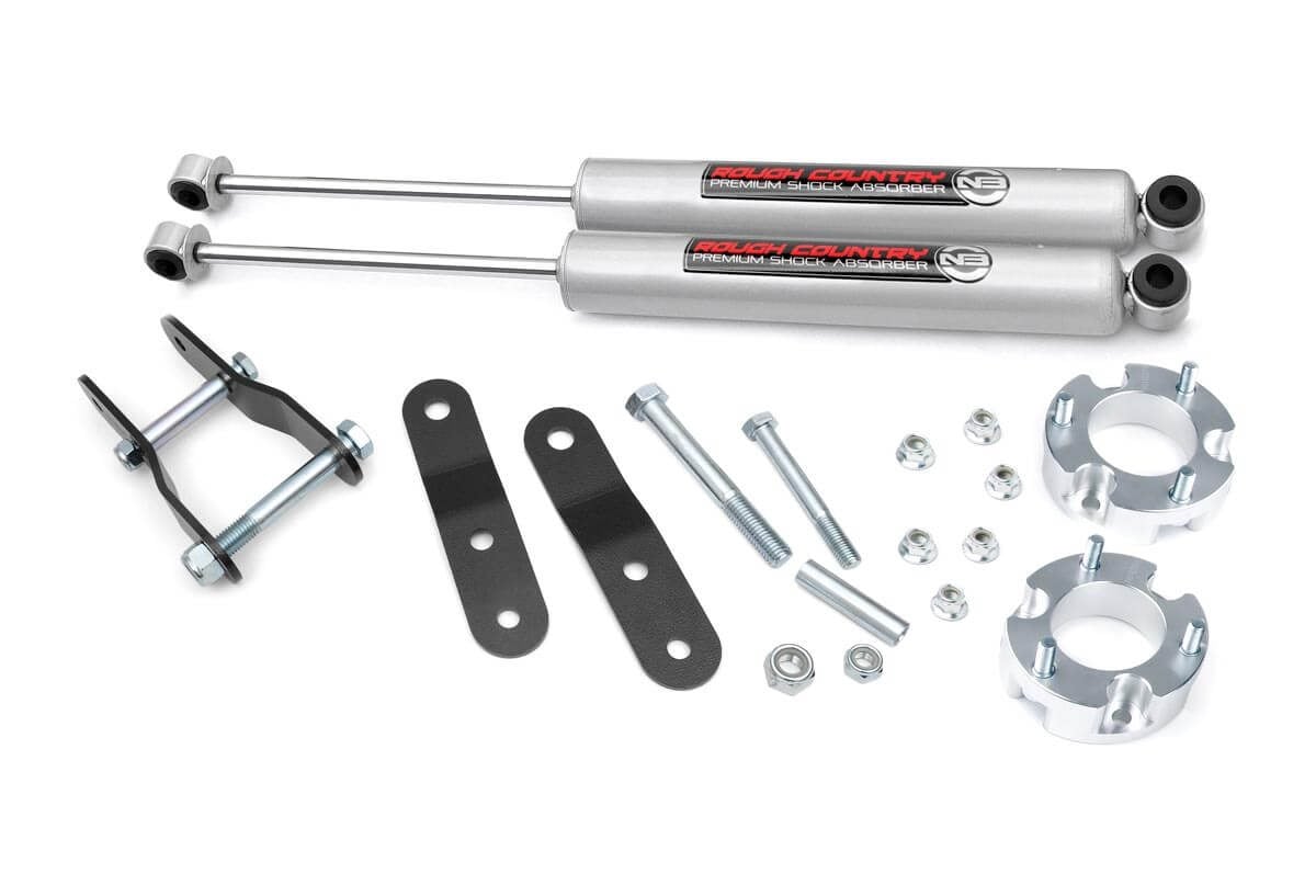 Toyota Tacoma Suspension Lift Kit - Rough Country - 2.5 Inch - '95-'04